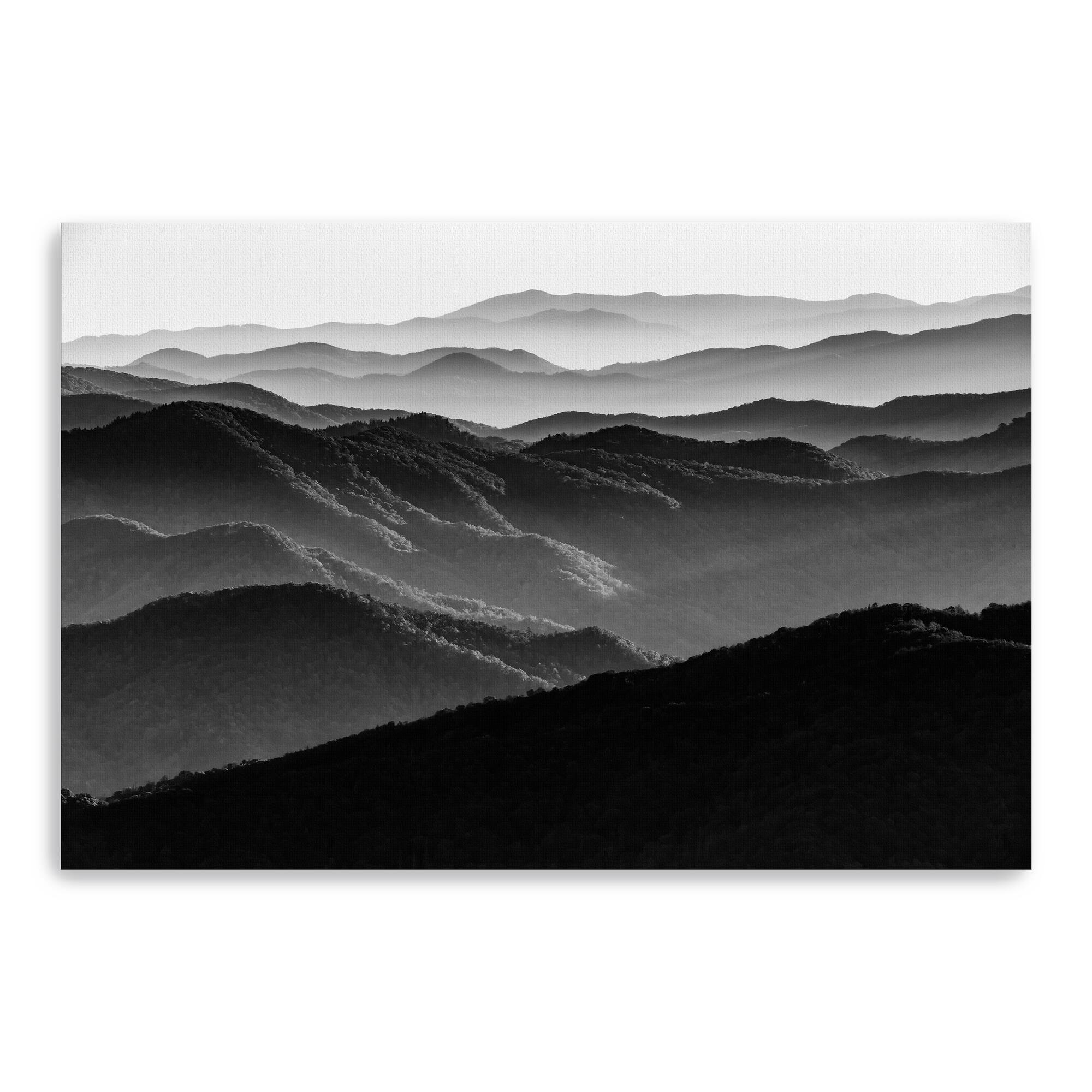 Lumaprints Smokies Sunrise Canvas Wall Art
